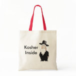 Funny Jewish rabbi - cool cartoon bags