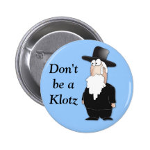 Funny Jewish rabbi - cool cartoon Buttons