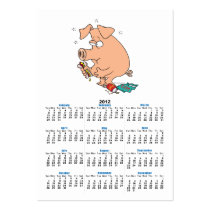 funny junk food stuffed pig with tummy belly ache business card templates