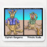 Funny Kangaroos & Koala Funny Cartoon Gifts Tees Mousepads