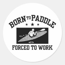 Funny Kayaking Sticker