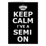 Funny keep calm and carry on cards
