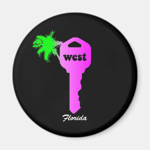Funny Key West Refrigerator Magnet