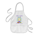 Funny Kids Happy Easter Bunny Egg aprons