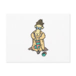 funny knitting sheep postcards