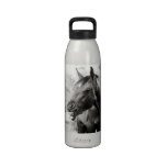 Funny Laughing Horse Water Bottle