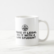 Funny Law Student Mug