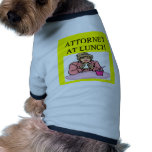 funny lawyer attorney joke pet clothing