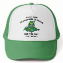 Funny Leprechaun - Green Humans Gift hats
