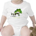 Funny Leprochaun St. Patricks Day Baby Onesies t-shirts