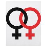 funny lesbian icon custom flyer