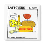Funny Limburger Cheese Cartoon Fridge Magnet