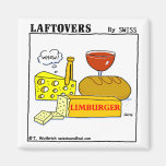 Funny Limburger Cheese Cartoon Fridge Magnet