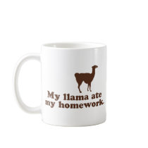 Funny Llama Coffee Mug