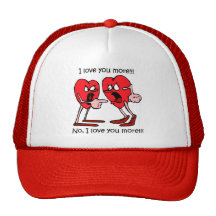 Funny love hat