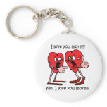 Funny love keychains