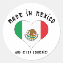 Funny Made In Mexico Sticker