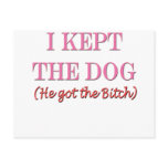 Funny Married Divorce Breakup Cheating Designs postcards