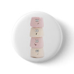 funny marshmallow characters buttons