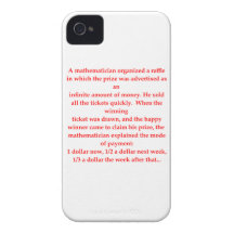 funny math joke Case-Mate iPhone 4 case
