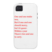 funny math joke iPhone 4/4S cover