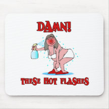 Funny Menopause Mousemat