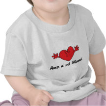 Funny Mexican Amo A Mi Mama Baby Shirts