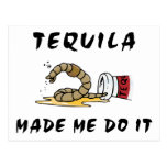 Funny Mexican Tequila Post Cards