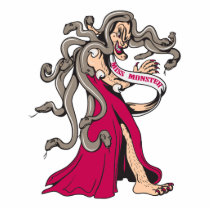 funny miss monster ugly pageant winner cartoon acrylic cut out