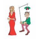 Funny Mistletoe Chaser T-shirt