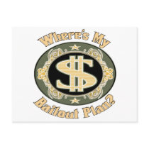 Funny Money Gifts Postcards