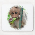 Funny Monkey Picture Mouse Pad