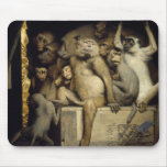 Funny Monkeys:   Monkey Art Critics mousepads