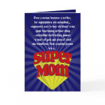 Funny Mother's Day Cards, Super Mum