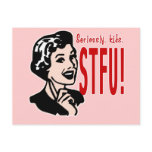 Funny Mother's Day Design postcards
