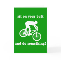 Funny mountain biking