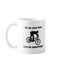Funny mountain biking mugs
