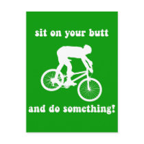Funny mountain biking