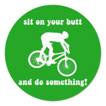 Funny mountain biking