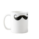 funny moustache mug