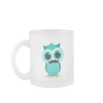 funny moustache owl coffee mugs