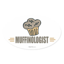 Funny Muffin Sticker