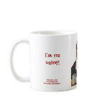 Funny mug with St. Bernard