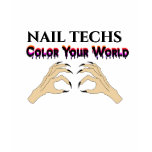 Funny Nail Tech t-shirts
