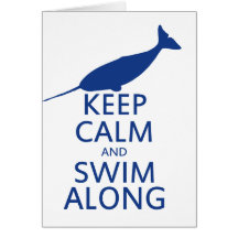 Funny Narwhal Humour Card