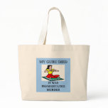 funny new age guru meditation joke bags