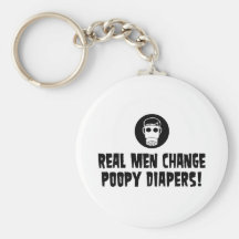 Funny New Dad Keychain