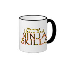 Funny Ninja Joke Mugs