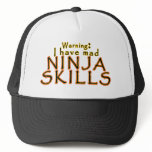 Funny Ninja Joke Trucker Hats