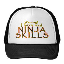 Funny Ninja Joke Trucker Hats